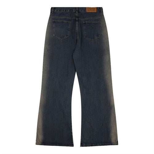Denim Flared Asfalt