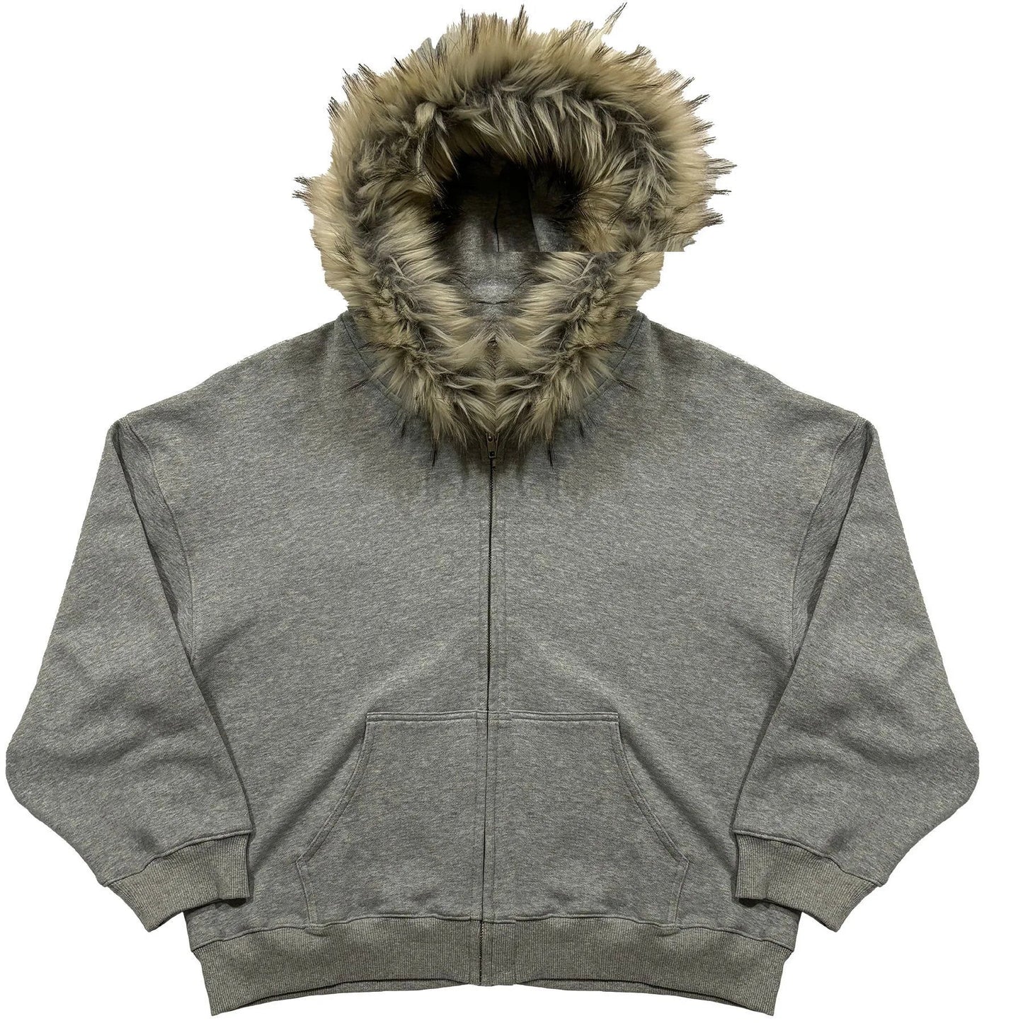 Pluffy Hoodie Zip