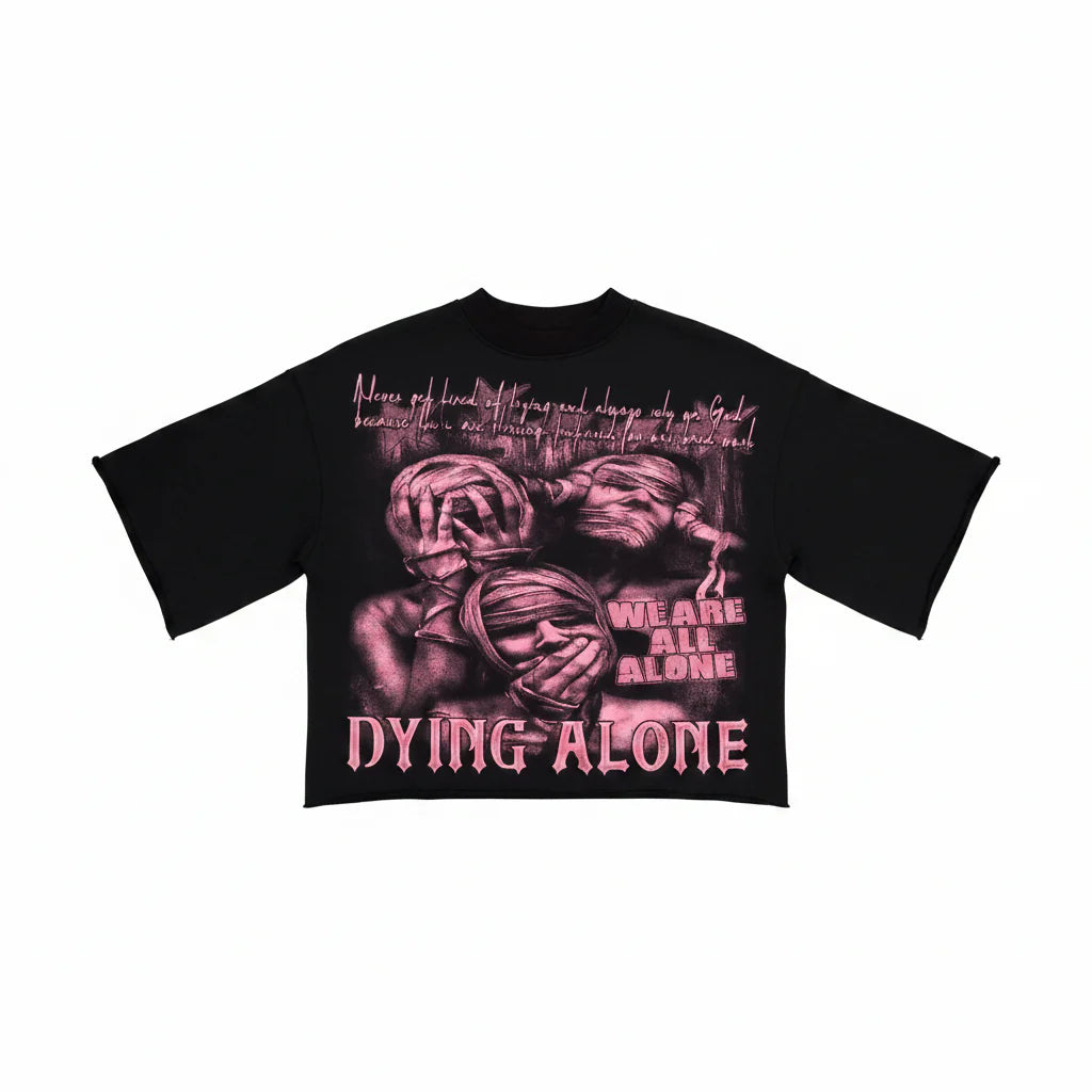 T-Shirt Crop Gothic