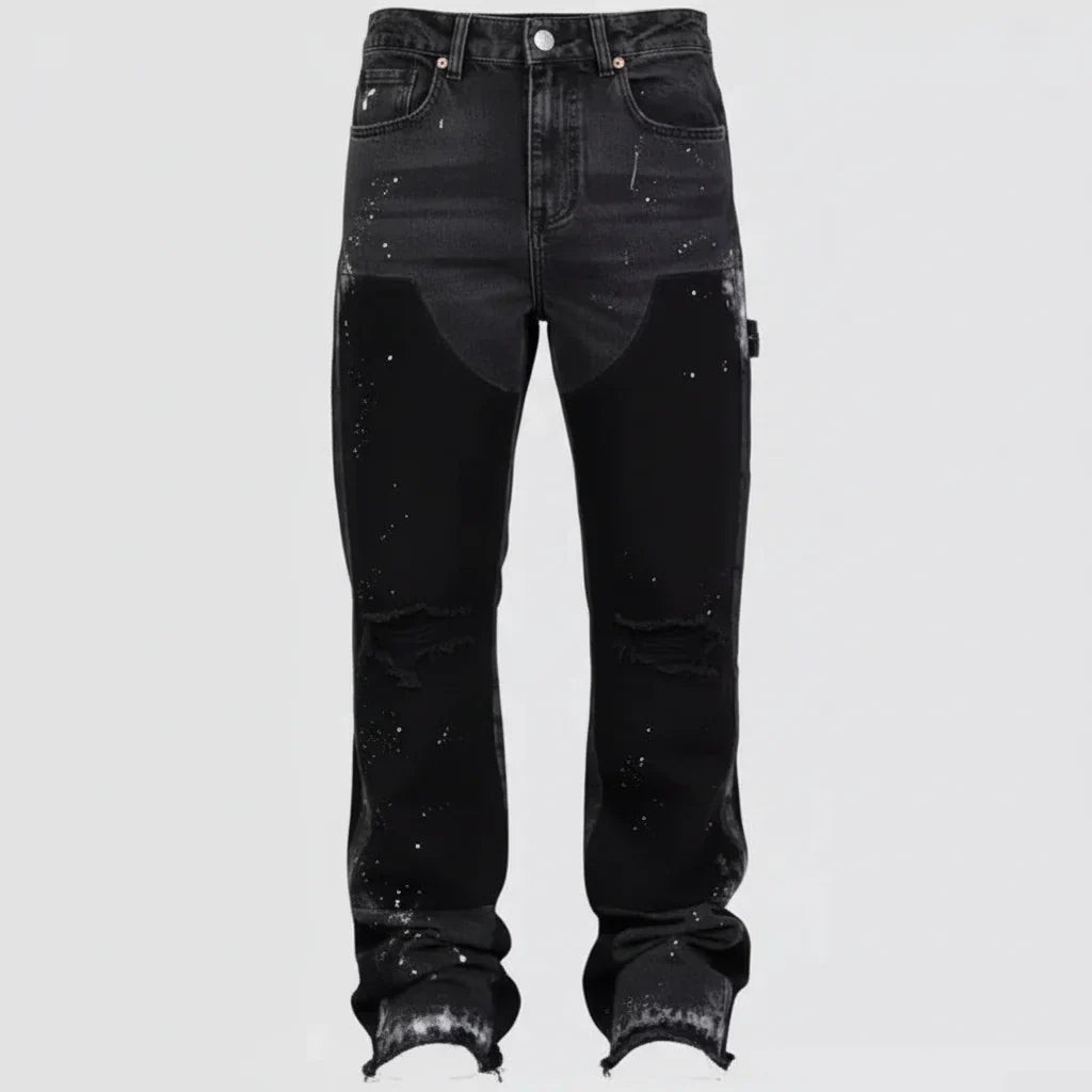 Jeans Patch Flared