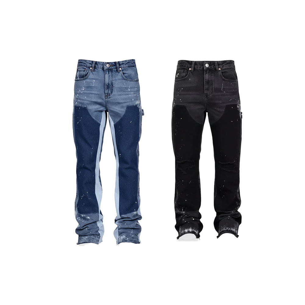 Jeans Patch Flared